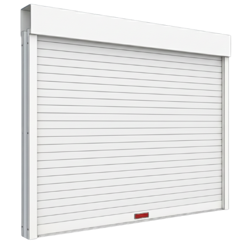 Rideau métallique lames pleines gris - Installation rideau métallique à Lille - DRM